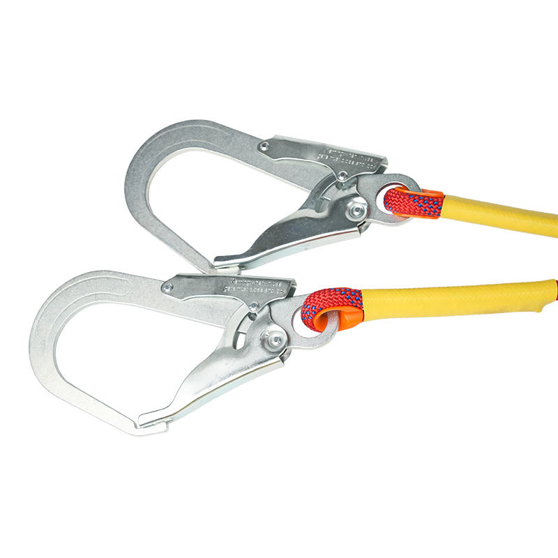 L01 পতন সুরক্ষা যমজ নিরাপত্তা ল্যানিয়ার্ড